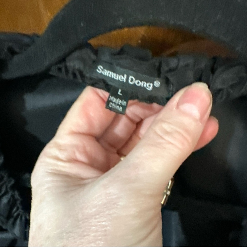 Samuel doug large black jacket - Picture 2 of 7